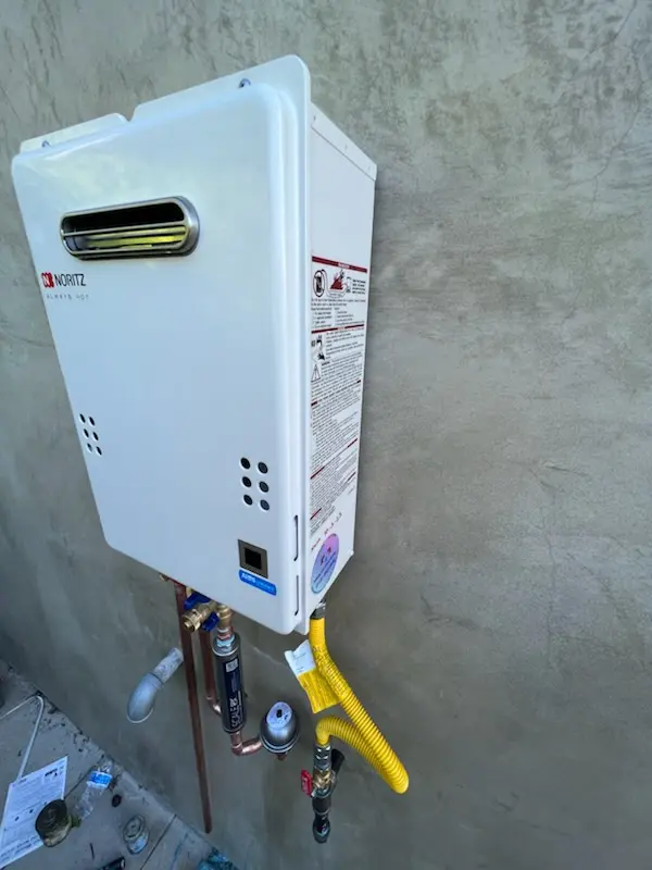 Tankless water heater installation for Joyce Acres homes